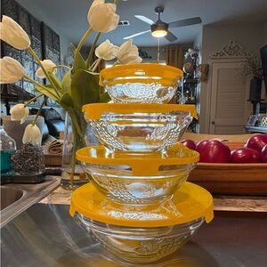 Vintage Smart Home Bowl & Lid Set